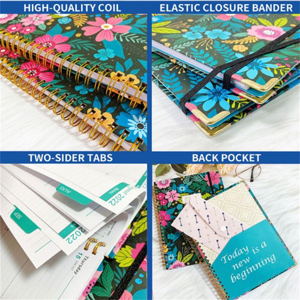 Sổ Ghi Chép Kế Hoạch Hàng Ngày / Tháng Tiện Lợi Dành Cho Học Sinh Agenda 2023