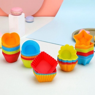 Khuôn silicone làm bánh muffin - cupcake - khuôn làm bánh cho bé