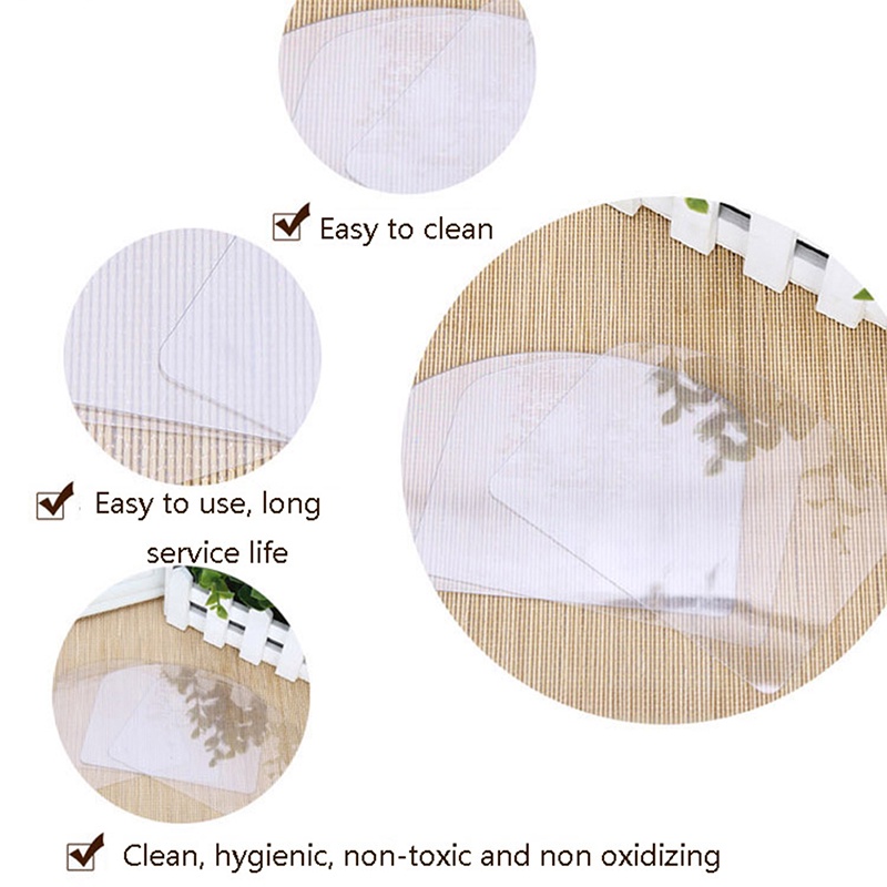 Bộ 10 Dụng Cụ Làm Bánh Bằng Nhựa Trong Suốt