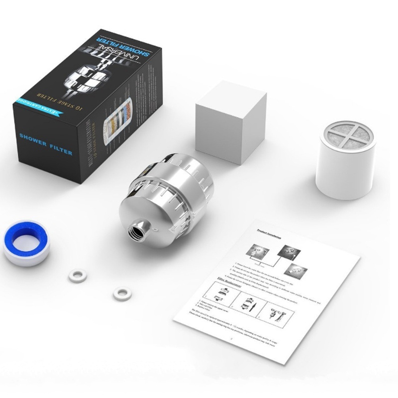 Đầu Vòi Hoa Sen Lọc Nước Cứng Dưỡng Ẩm Bảo Vệ Tóc Cho Phòng Tắm