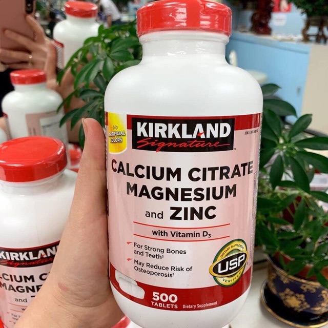 Viên uống hỗ trợ xương khớp CALCIUM CITRATE MAGNESIUM AND ZINC