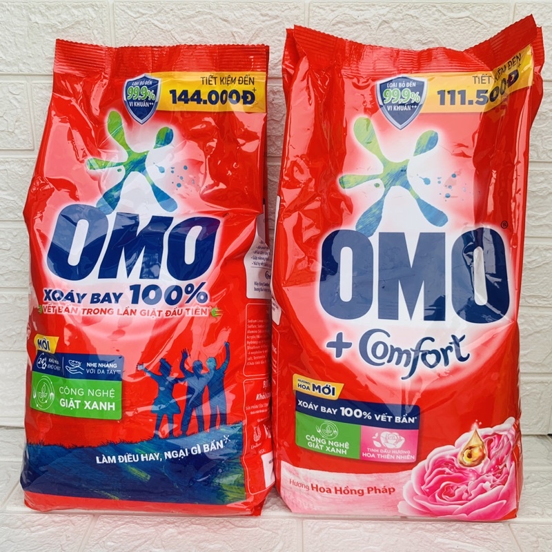 BỘT GIĂT TAY OMO 6KG/5.5KG HOA HỒNG PHÁP