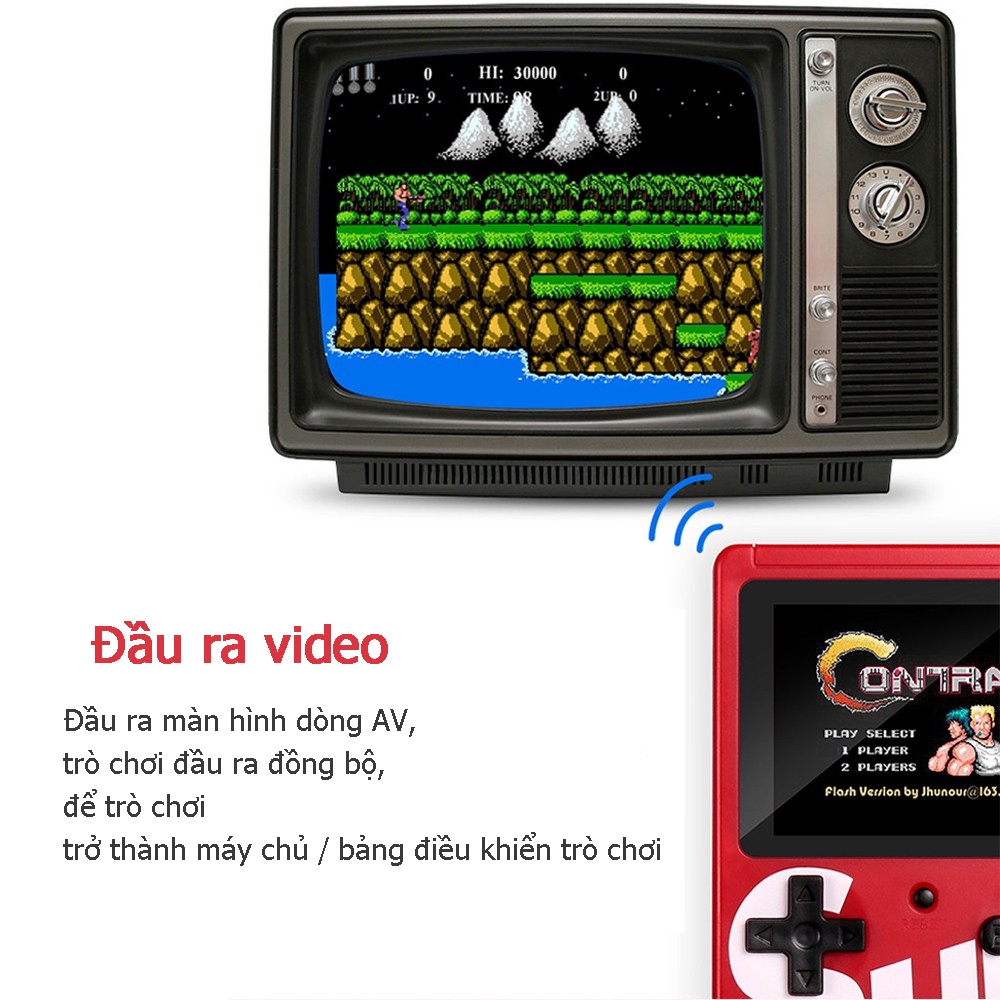 [Mã CB2703 giảm 20% đơn 0đ] Máy chơi game cầm tay tích hợp 400 trò chơi