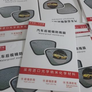 Miếng dán chống nước gương oto