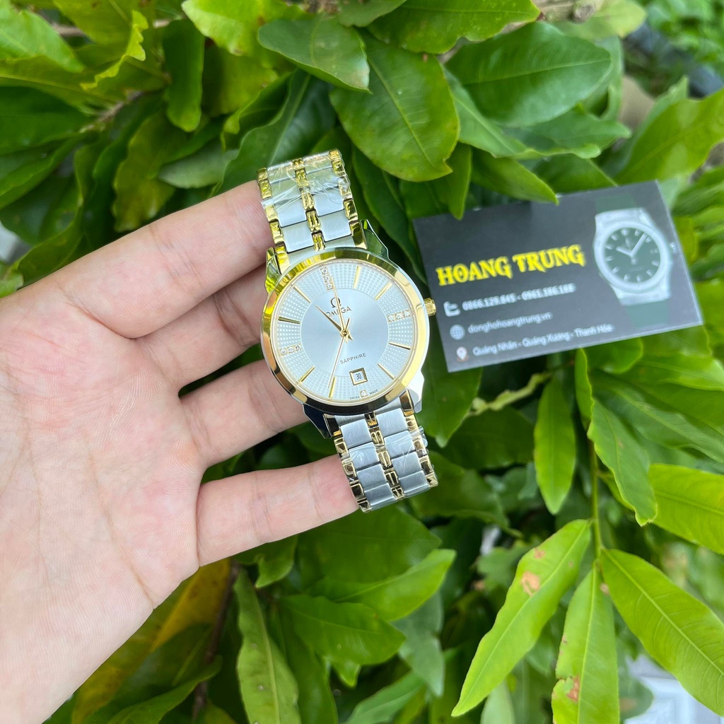 Đồng Hồ 0mega-802M Nam 38mm, Máy Nhật, Kính Sapphire