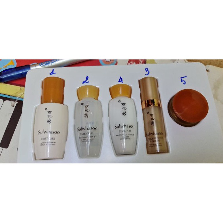 [No box]Kem dưỡng Nhân Sâm ngăn ngừa lão hóa Sulwhasoo Concentrated Ginseng Renewing Cream Ex (5ml) Anna Cosmetics