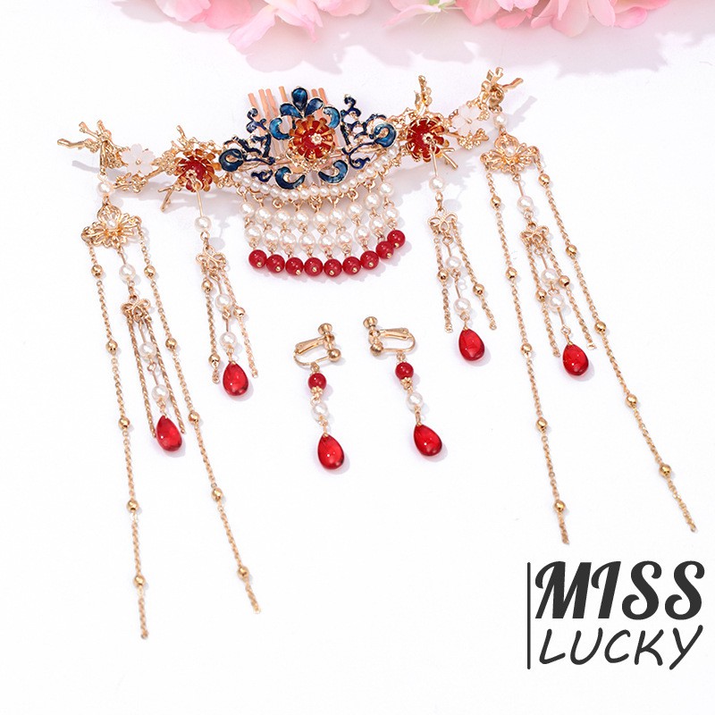 Phụ Kiện Cài Tóc Phong Cách Trung Hoa Sang Trọng Cho Nữ