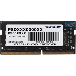 RAM Laptop Patriot DDR4 16GB  bus 2400 2666  MHz (1x16GB) SODIMM - FULLBOX NGUYÊN SEAL - BH 36T