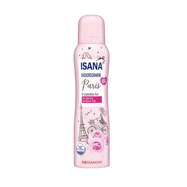 Bọt cạo lông Isana toàn thân và bikini dành cho nữ 150ml&amp;200ml - Hàng Đức