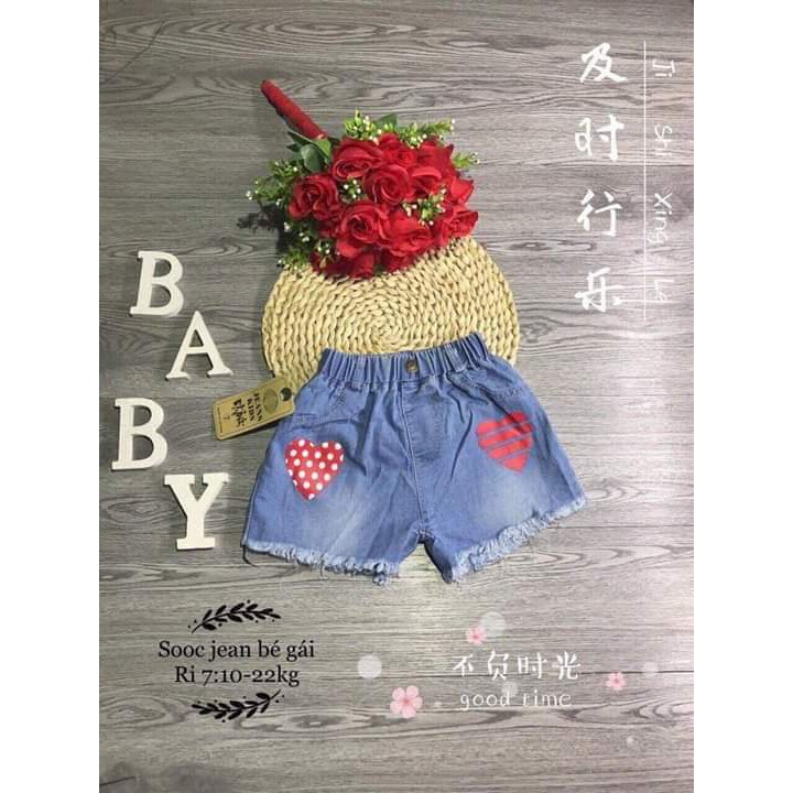 Quần bò bé gái