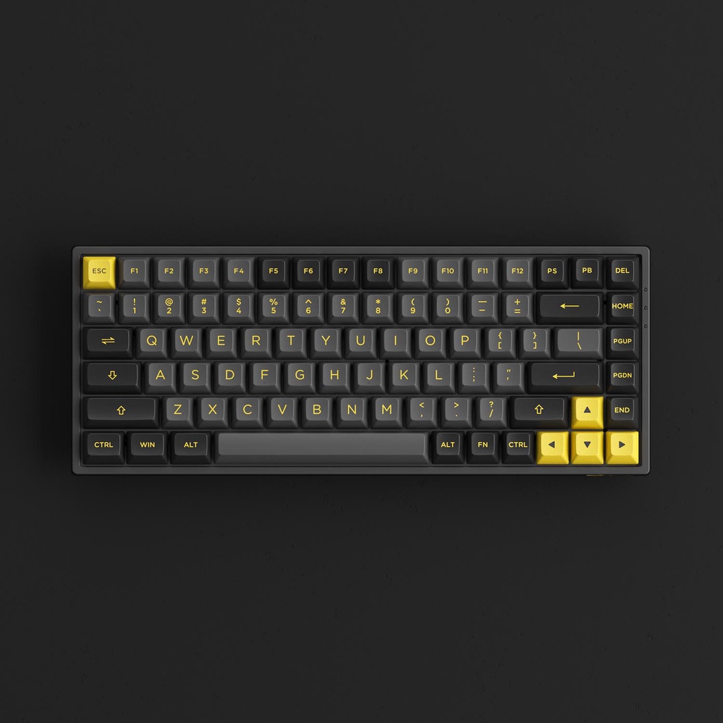 Bàn phím cơ AKKO 3084B Plus Black Gold