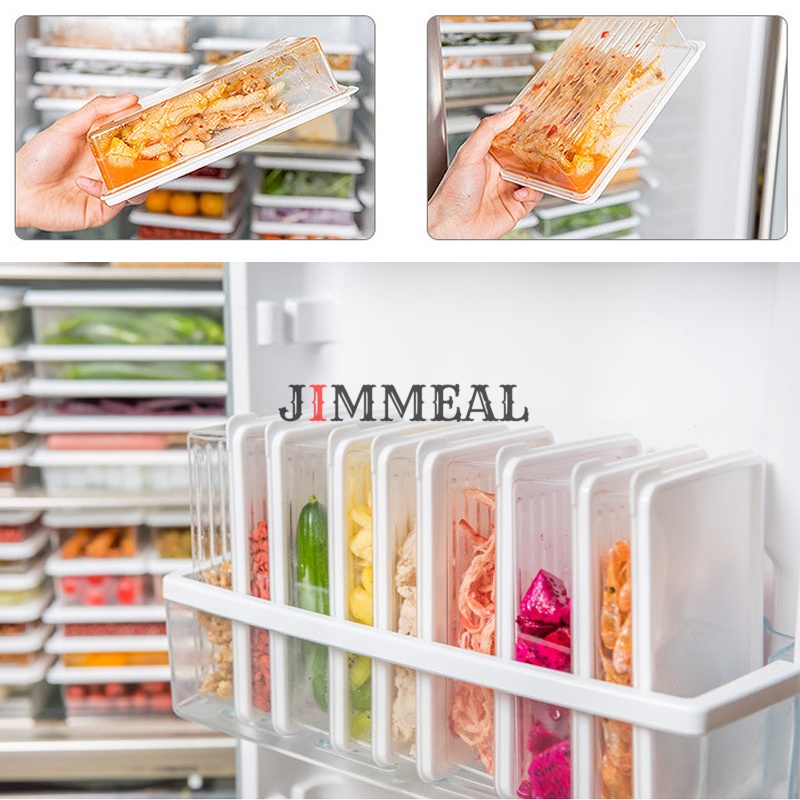 Hộp Đựng Thực Phẩm Kim Chi, Củ Cải, Đồ Tươi Sống Để Tủ Lạnh Kiểu Hàn Quốc 450ml 650ml 1000ml Tiện Dụng