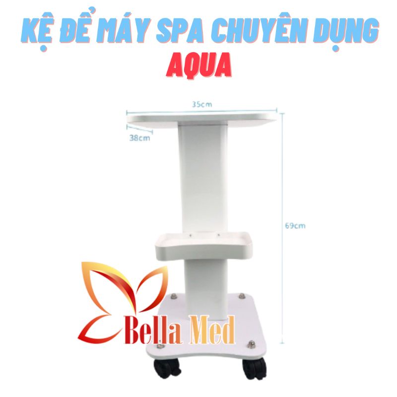Kệ để máy spa, để các máy để bàn như máy laser, triệt lông, máy 5 in 1 bằng gỗ MDF