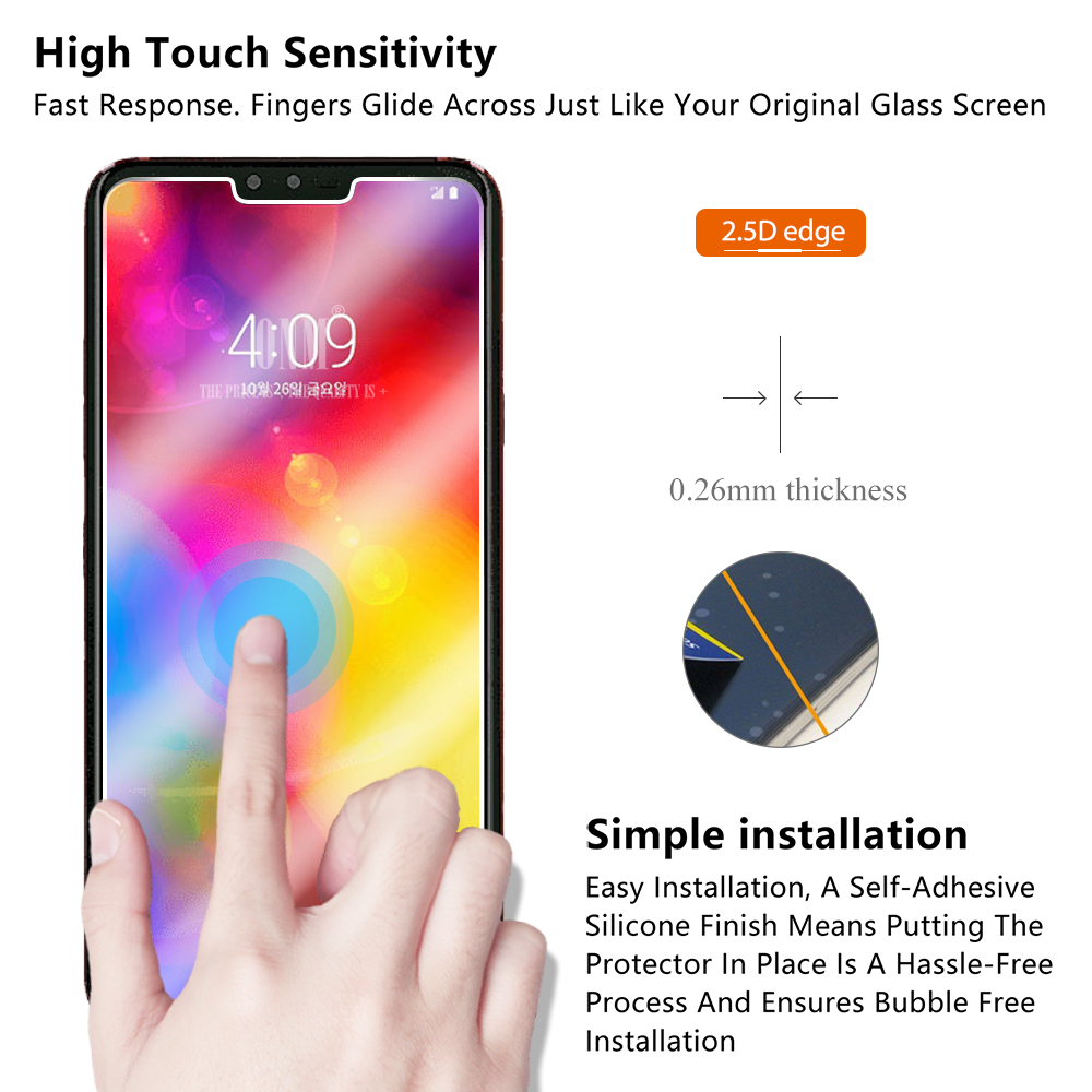 Lg V20 V30 V35 V40 V50 V50S V60 ThinQ 5G 9H HD Kính Cường Lực Bảo Vệ Màn Hình
