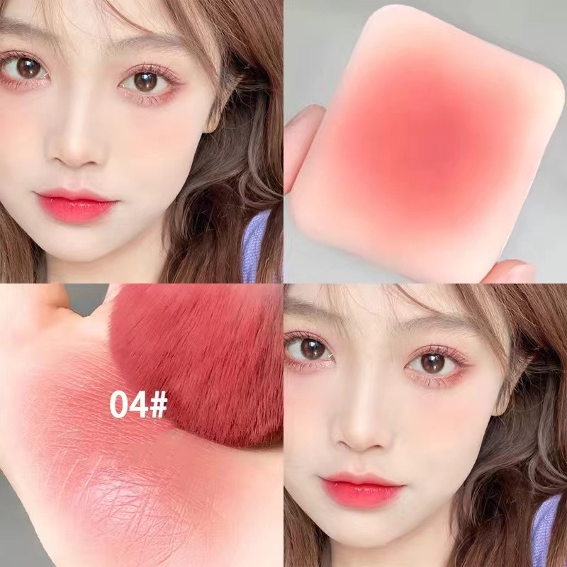 Phấn má hồng dạng kem Lameila màu Nude tự nhiên