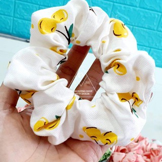 Dây Cột Tóc Scrunchies Trái Cây