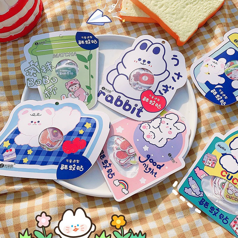 Sticker chống muỗi dán lên quần áo mùi hương dễ chịu