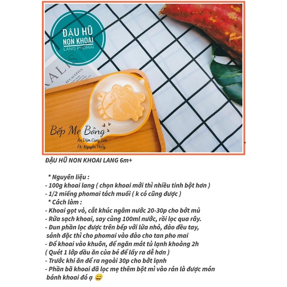 Lẻ 1 cái khuôn hấp kèm nắp đậy làm bữa phụ cho bé