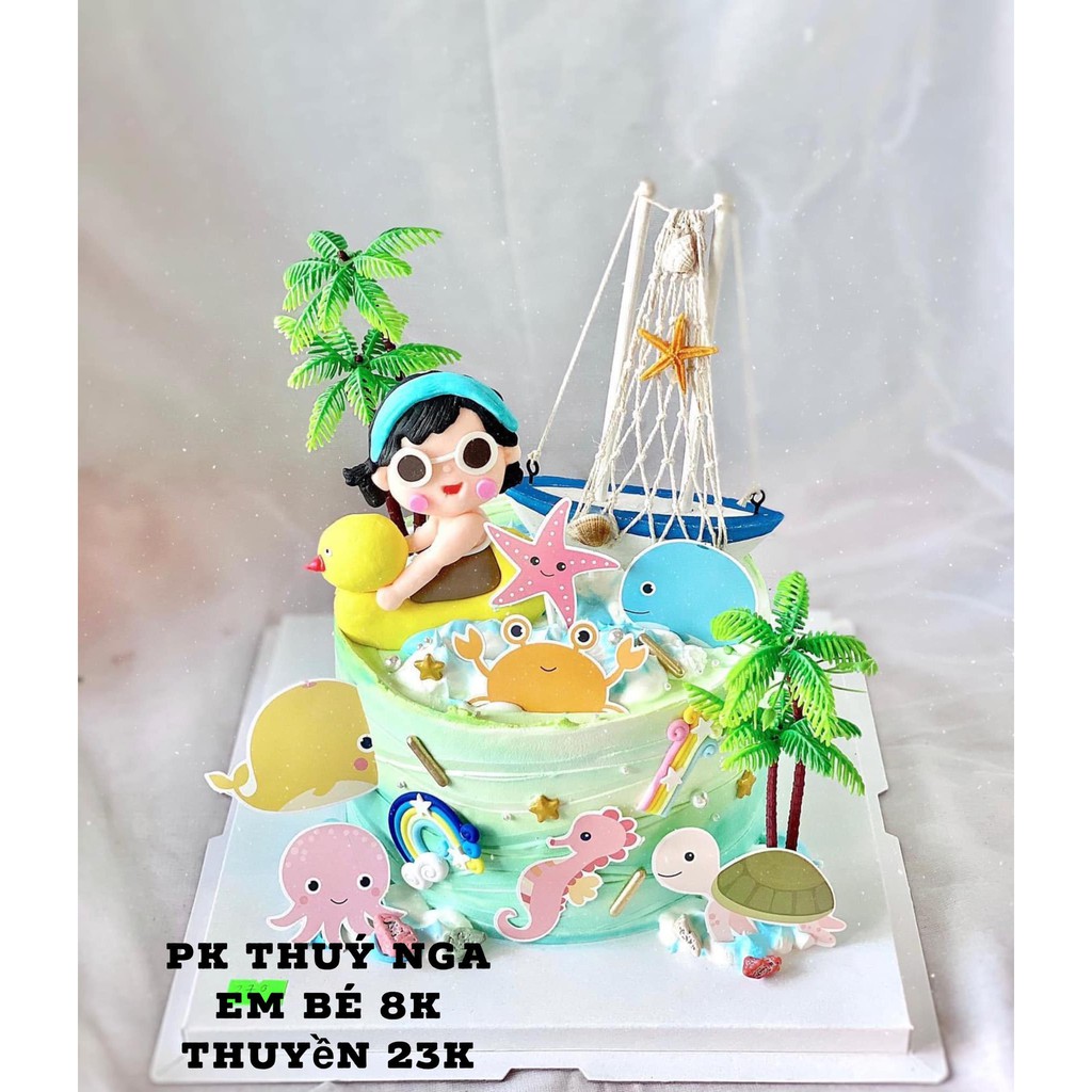 5 set cắm cá rùa bạch tuộc-Q4384