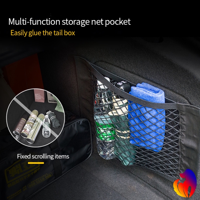 Lưới ràng đồ đa dụng màu đen cho thùng oto