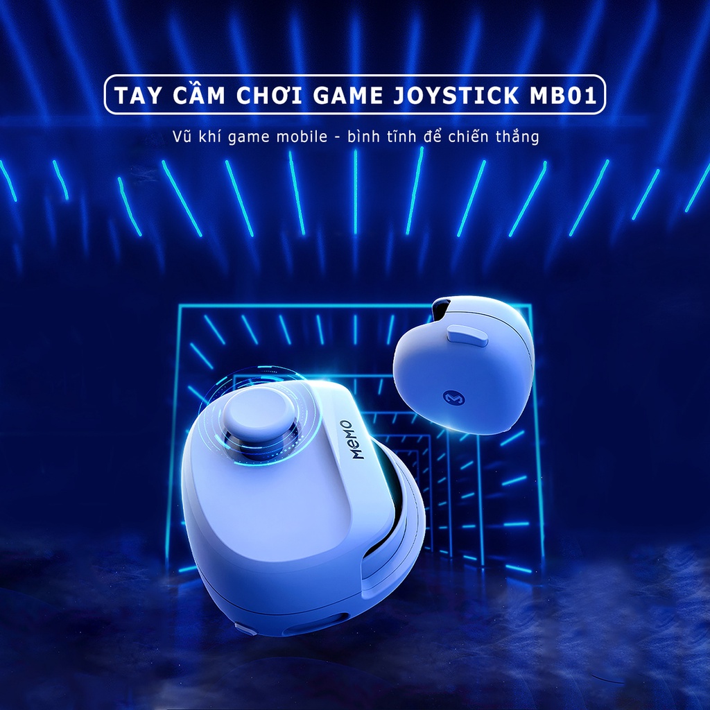 Tay cầm chơi game liên quân joystick MEMO MB01 kết nối bluetooth thiết kế công thái học chơi pubg freefire tốc chiến