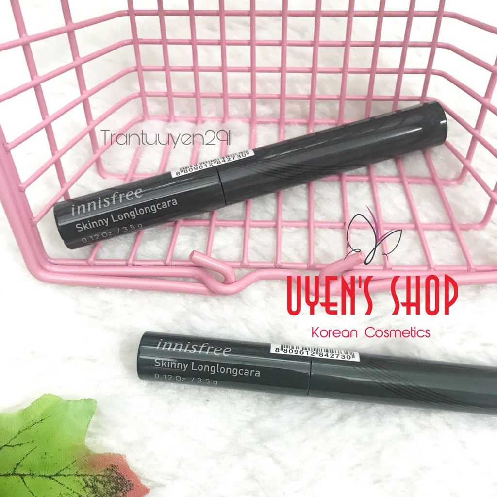 (Hàng store có seal) Mascara Dài Mi Innisfree Skinny LongLongCara