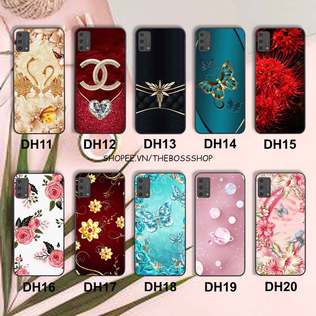 Ốp lưng Oppo A95 in hình hoa xinh xắn, hiện đại , thời trang ,phong cách