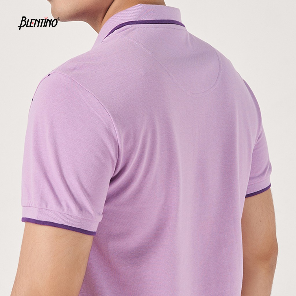 Áo polo nam có cổ in họa tiết Blentino PL1189(2)