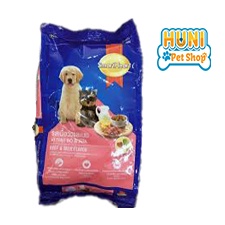 Thức ăn cho chó Smartheart Puppy hạt cho chó trưởng thành vị sữa - gói 400g, 1.5kg