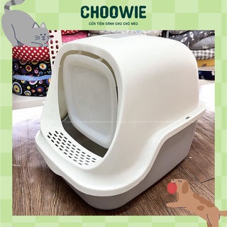 Nhà vệ sinh mèo xinh xắn - Kèm xẻng xúc - Inbox để chọn màu