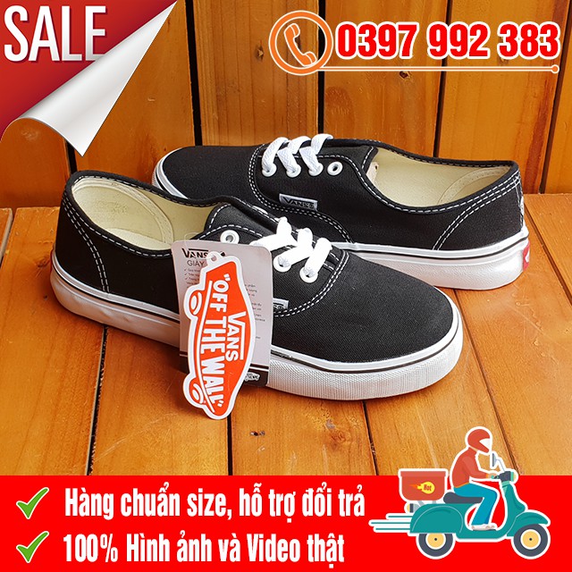 [MIỄN PHÍ SHIP] Giày Thể Thao Vns Classic Đen Trắng Nam Nữ | BigBuy360 - bigbuy360.vn