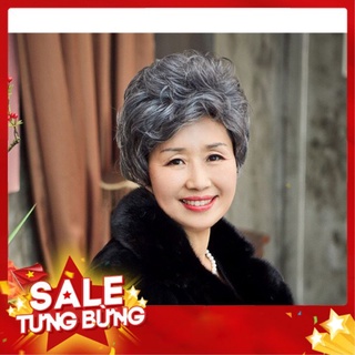 Bộ Tóc Giả Cả Đầu Dành Cho Trung Niên Nữ 🔸Bichngocvic' s Shop