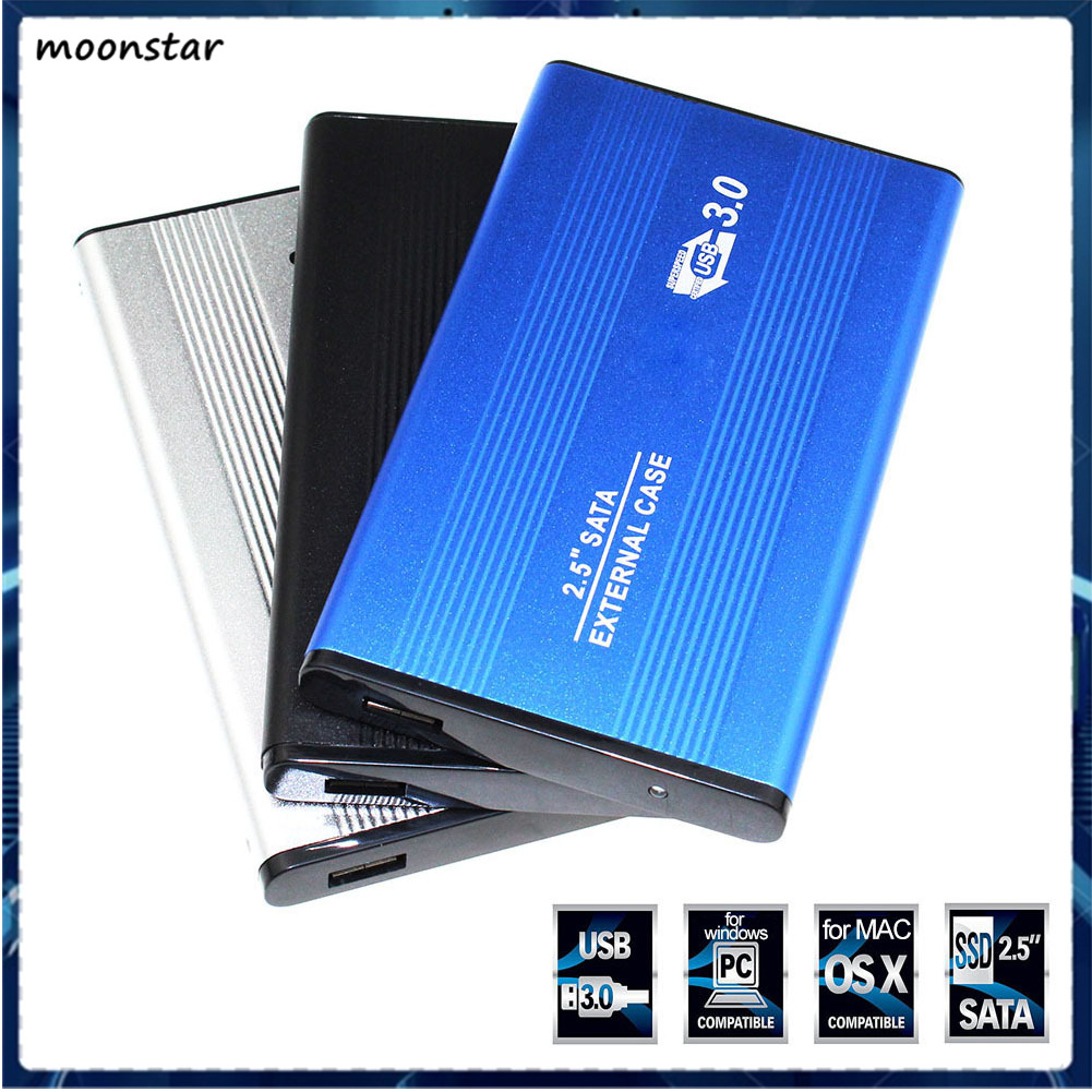 Hộp Kim Loại Đựng Ổ Cứng Ngoài 3.0 / 2.0 Hdd Ssd 2.5inch Sata