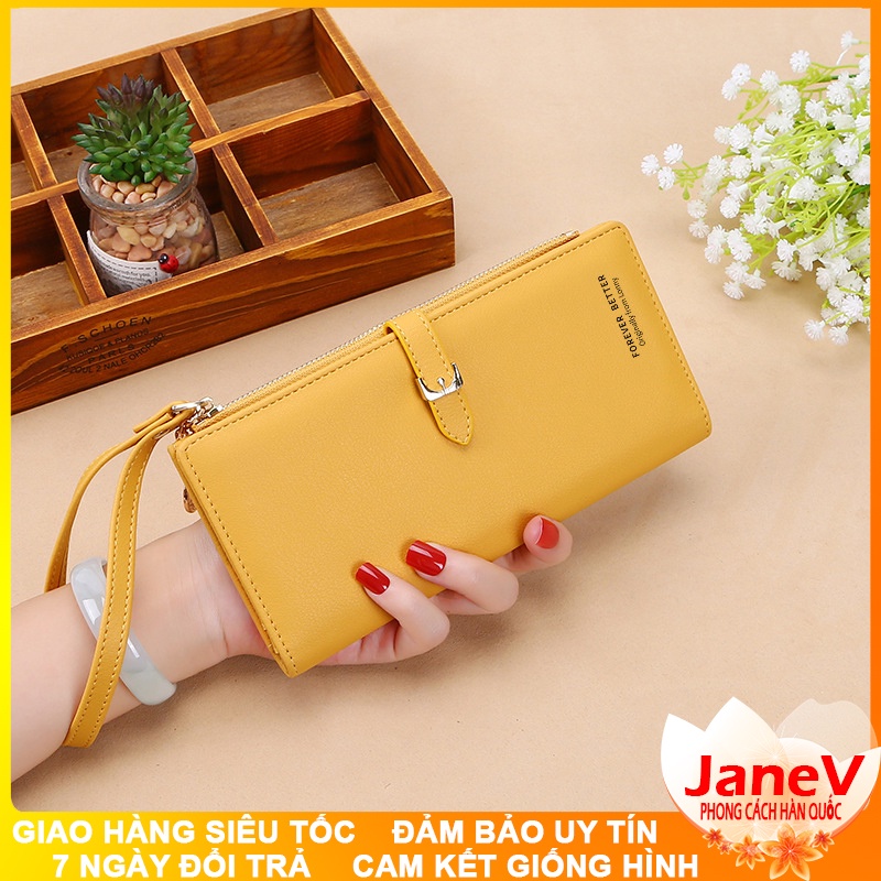 Ví Nữ Dài Cầm Tay Cao Cấp Sang Trọng Phong Cách Hàn Quốc TVNN321