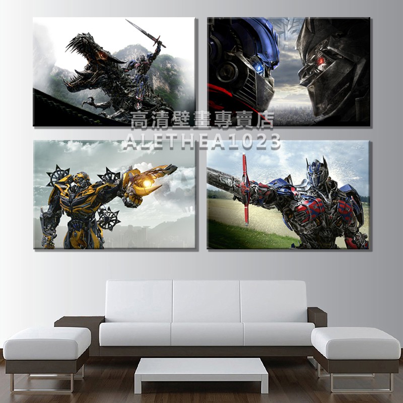 Poster treo tường phim robot biến hình Transformers