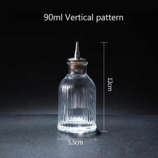 Bitter Bottle - Bình Rót Thuỷ Tinh 90ml