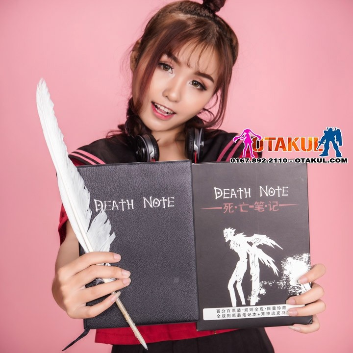 [Quà Tặng] Sổ Tay Death Note (Tặng Bút Death Note)