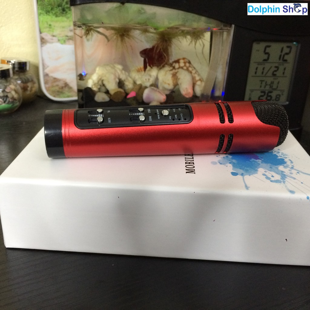Micro C16 Livestream, Hát Karaoke Tích Hợp Sound card và micro thu âm - Loại 1