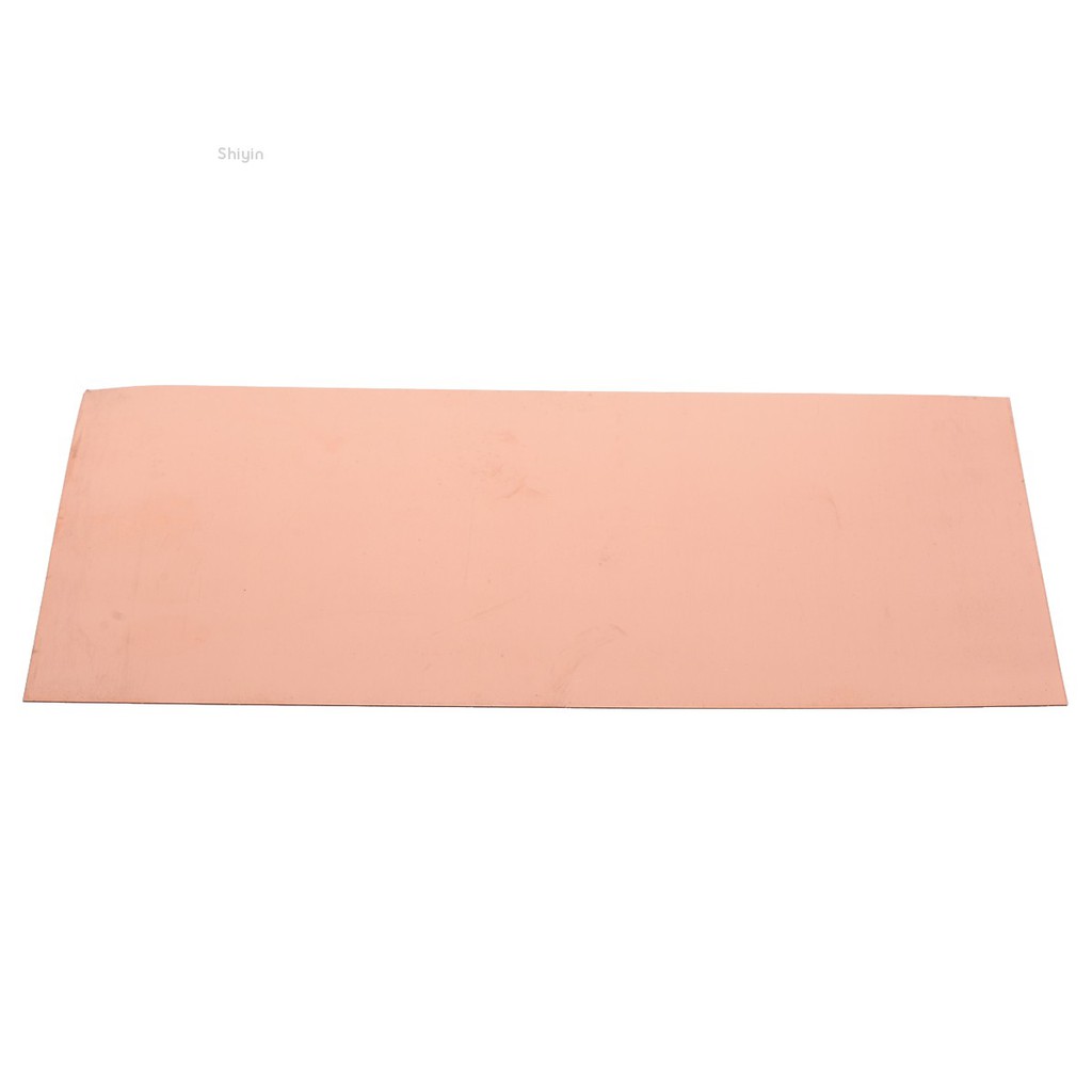 1 Tấm Lá Đồng Nguyên Chất 99.9% 100 * 200 * 0.5MM Dành Cho Máy Điều Hòa Tiện Dụng