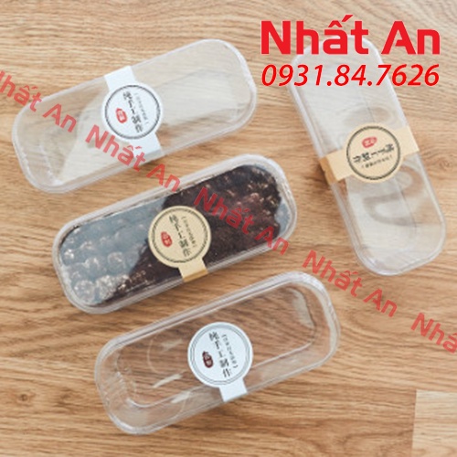 Hộp nhựa trong kèm nắp đựng bánh mousse XY599 - Set 10 hộp
