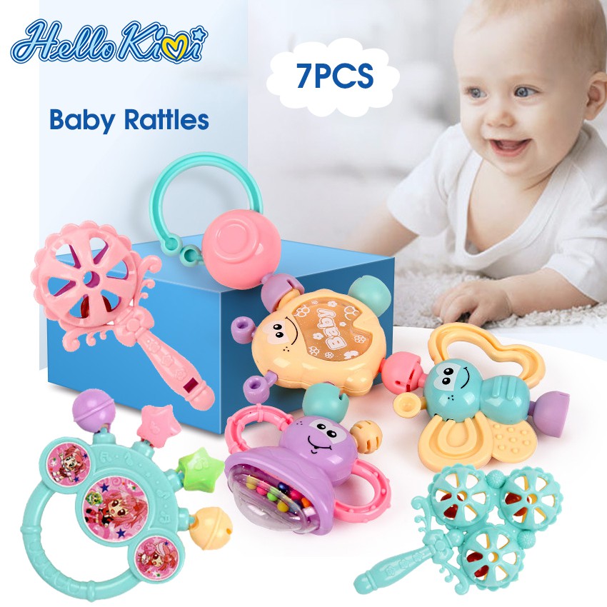 Set 7 Lục Lạc HelloKimi Đồ Chơi Dành Cho Bé