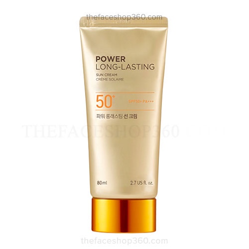 Kem chống nắng Power Long-Lasting Sun Cream SPF50+ PA+++ (80ml)
