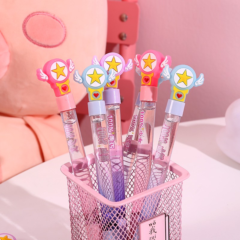 Bút kim Sakura Thủ Lĩnh Thẻ Bài  mực đen mẫu 5