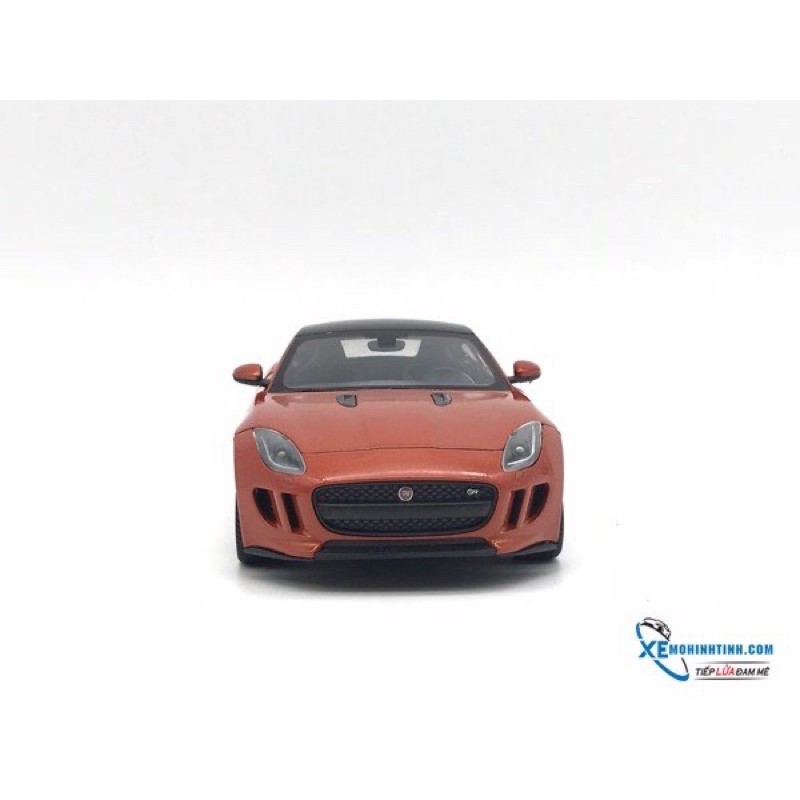 Xe Mô Hình Jaguar  F-TYPE Welly 1:24 (Cam)