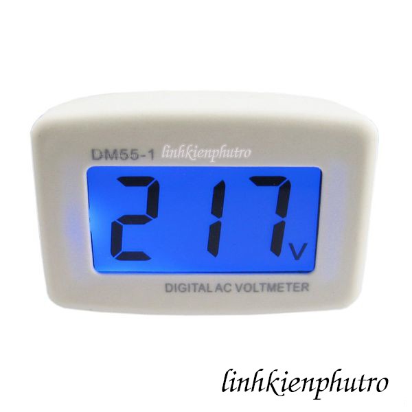 Đồng hồ đo AC 80 - 300V phích cắm DM55-1