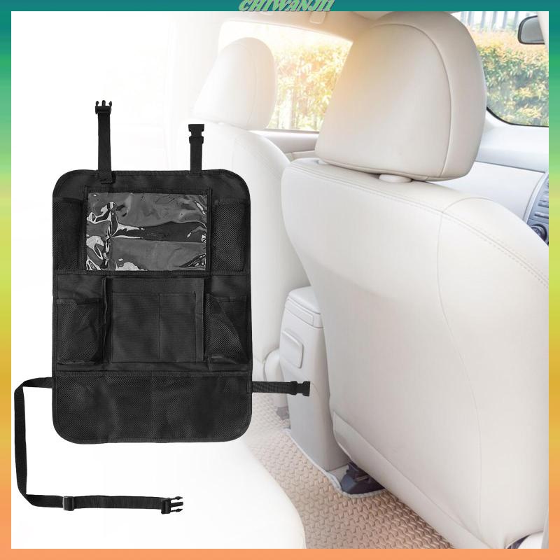 Oxford Cloth Premium Car Backseat Organizer Car Travel Accessories Kick Mats