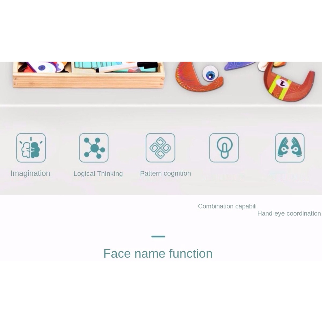 Bảng vẽ nam châm xếp hình cho bé từ 1-7 tuổi