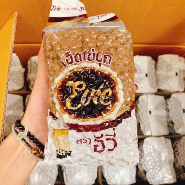 TRÂN CHÂU ĐEN CARAMEL THÁI LAN ( BỊCH 1KG)