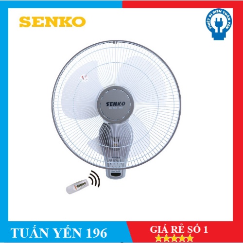 Quạt Treo Tường Điều Khiển Từ Xa SENKO TR1428 - TR1683