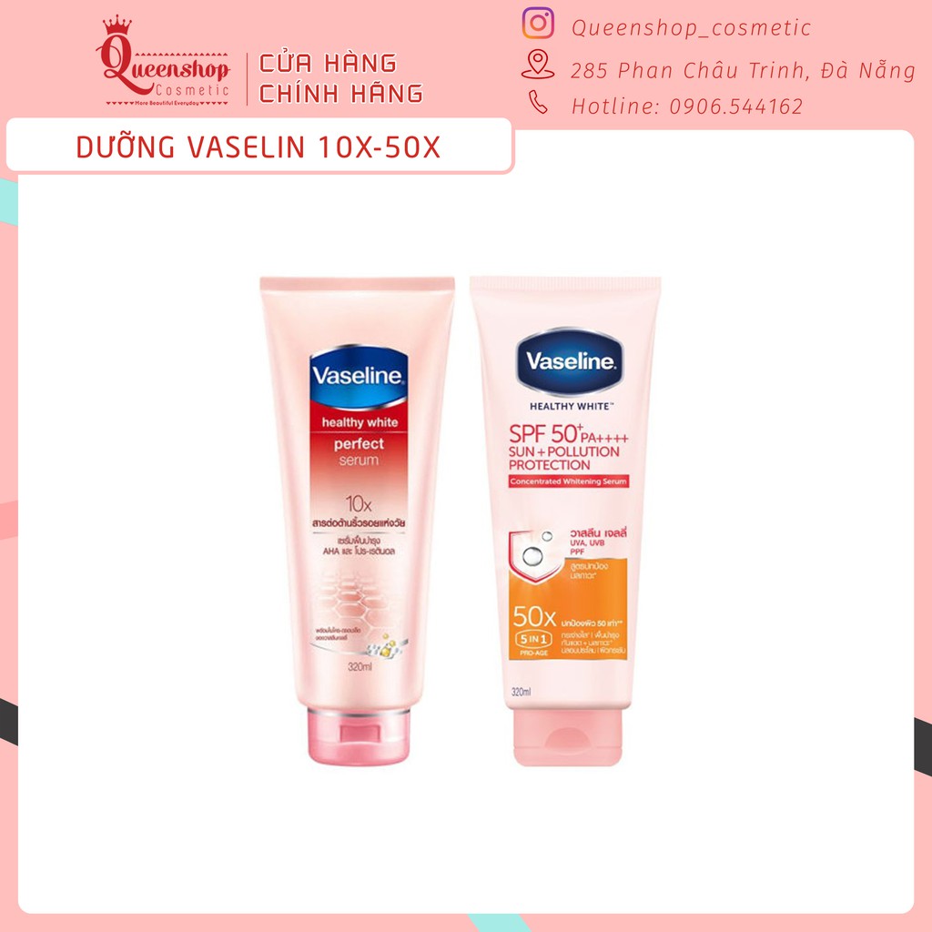 DƯỠNG TRẮNG DA VASELINE